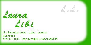 laura libi business card